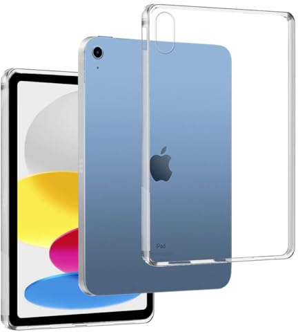 Coque pour Apple IPAD 10ª GEN. 10,9 2022 - IPAD 11ª GEN. 11 2025, TPU Transparent en Silicone, Ultra Fine 0.33mm