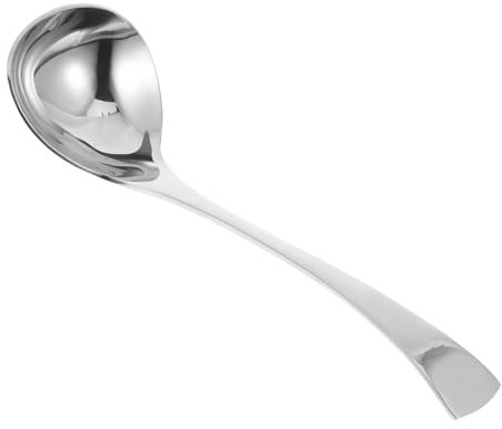Stainless Steel Gravy Spoon Mini Sauce Ladle 2pcs Silver