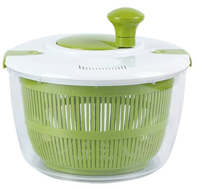 STGBCST Centrifugadora de frutas y verduras, escurridor de frutas, escurridor de ensalada con tapa, fácil de usar para lavar, extraíble para verduras y frutas (24 cm x 22 cm)