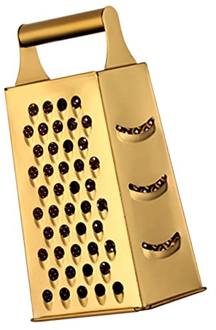 GLEAVI Râpe à Légumes Acier Inoxydable Grater Multifonction Pour Fromage Fruits Et Légumes Outil De Cuisine Compact Et Avec Poignée Antidérapante