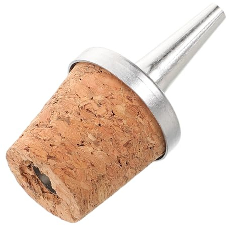 BIUDECO Bec Verseur pour Bouteilles Amères Bouchons pour Tire-Bouchons avec Base Liège Accessoires pour Cocktails Et Bar à Vin