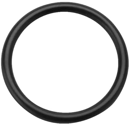 2 x O-ringar i EPDM-gummi 6 mm x 180 mm svarta tätningsbrickor