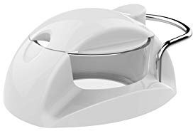 Biesse Classica Formaggera, Zuccheriera con Contenitore, Bianco, 15.5x7.5x11.0 cm