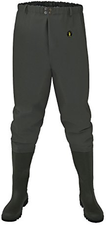 Taille Wathose , Grün , 40 EU , Watstiefel Angeln Hosen WASSERSCHUTZANGLERBUNDHOSE