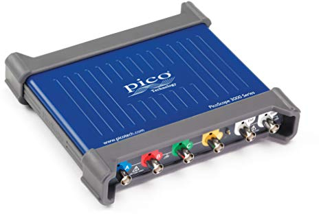 Pico Technology PicoScope 3404D Osciloscopio 4 canales USB Digital Portatil, 70 MHz con sondas y PS7 software