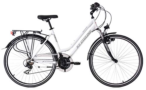 KS Cycling Trekkingrad Damen 28'' Montreal weiß RH 53 cm