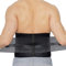 NEOtech Care Rückenbandage aus Neopren - Doppelten Bändern für Kompression (Schwarz, L)