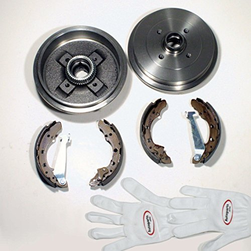 Autoparts-Online Set 60001858 Bremstrommeln/Bremsen Kit hinten