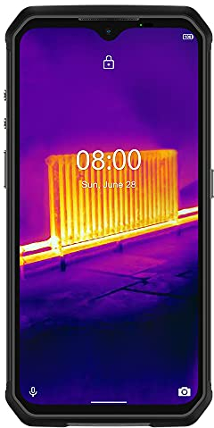 Ulefone Armor 9 Outdoor Handy mit FLIR® Wärmebildkamera, 64MP Rückfahrkamera, Android 10 Robustes Smartphone Ohne Vertrag IP68/IP69K, Helio P90 Octa-Core 8GB RAM 128GB, 6,3’’ FHD +, NFC, GPS DUAL SIM