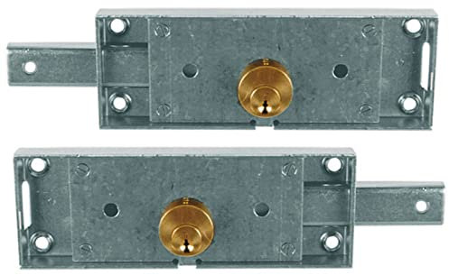 1COPPIA SERRATURA SERRANDA NF A COPPIA ART. 5400