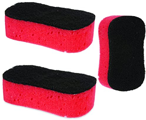 PARENCE - Juego de 2 esponjas de Limpieza Especiales para Barbacoa y Horno - Esponjas para Barbacoa y Horno - Juego de 2 esponjas de Limpieza - Accesorios para Barbacoa - Accesorios para Horno