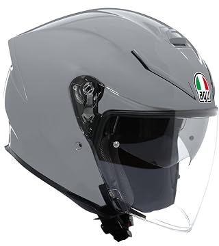 AGV - K5 Jet EVO E2206, Motorrad Jet-Helmet, Unisex, Nardo Grey, L