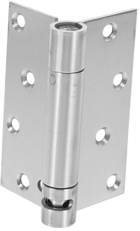 KONTONTY Selbstschließende Türscharniere Edelstahl Hochleistungs Metallscharniere Mit Automatischer Rückfederung Geräuschlos Für Keller Und Badtüren
