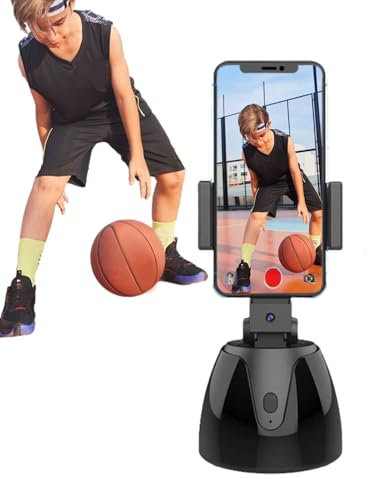 STABILITEUR Gimbal De Téléphone Portable | Support De Téléphone Cardan - Stabilisateur Vlogging avec Facial/Objets, Cardan Mobile, Stabilisateur pour Smartphone