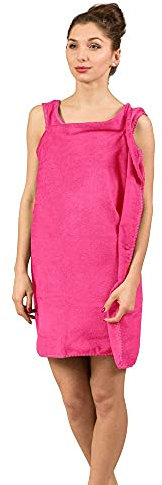 Froster Toalla-Albornoz, Toalla de Sauna para Mujer (Fucsia)