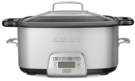 Cuisinart MSC-800 Cook Central Multicuiseur 4 en 1 en plastique, acier inoxydable/noir 7 l
