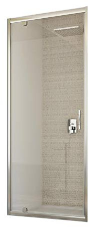 Idralite Puerta de Ducha 80 CM H198 Vidrio Transparente Mod. Cristal 1 Hoja