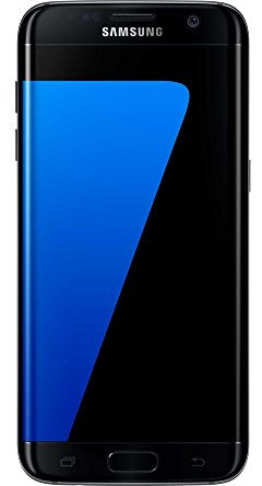 Samsung Galaxy S7 Edge 32GB 5.5in 12MP SIM-Free Smartphone in Black (Renewed)