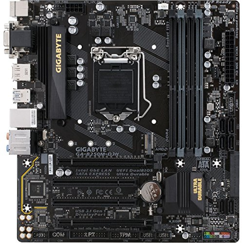 Gigabyte GA-B250M-D3H Motherboard 64GB Speicher Mehrfarbig