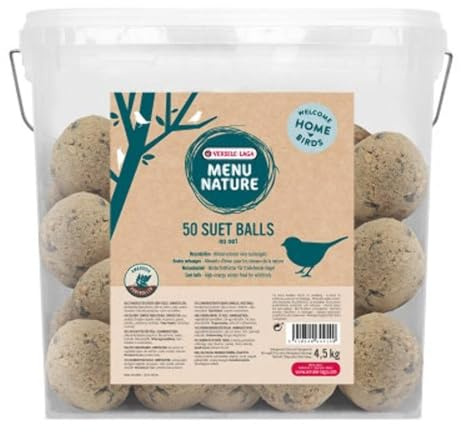 Versele Laga 50 Gnocchi di cincia – Mangime grasso invernale per uccelli da giardino 4,5 kg
