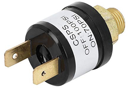 Interruttore di controllo della pressione della pompa dell'aria per auto, valvola di controllo automatica della pressione dell'aria 70-100 psi, per pompa compressore d'aria