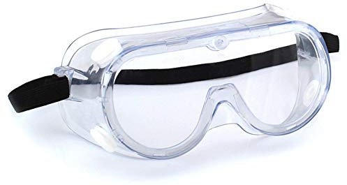 Gafas De Seguridad Transparentes,Obra Gafas Protección,con Cordón Ajustable,Protección contra Salpicaduras,para Agricultura,Industria