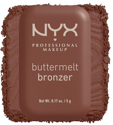 NYX Professional Makeup Bronzer, Per un Look Abbronzato e Luminoso, Tenuta fino a 12h, Resiste alle Sbavature, No Transfer, Buttermelt, Tonalità: Do Butta, 5 g