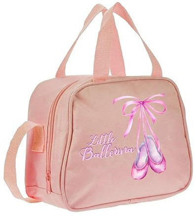 PARKERSONLINE Little Ballerina Shoes Pink Childrens Kids Ballet Tap Dance Bag (PAR3)