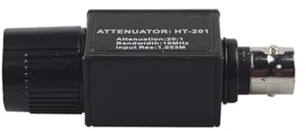 JWPSHIJIE HT201 Passive Attenuator 20:1 BNC Adapter HT307 HT307A Oscilloscope Probe Car Diagnostic Tool Repair Parts (Color : HT201 with HT307A)