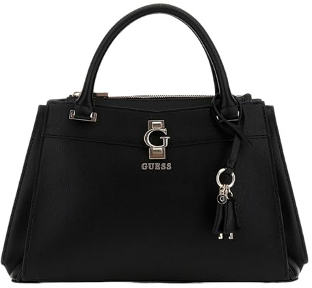 GUESS Jorah Luxury Satchel Black