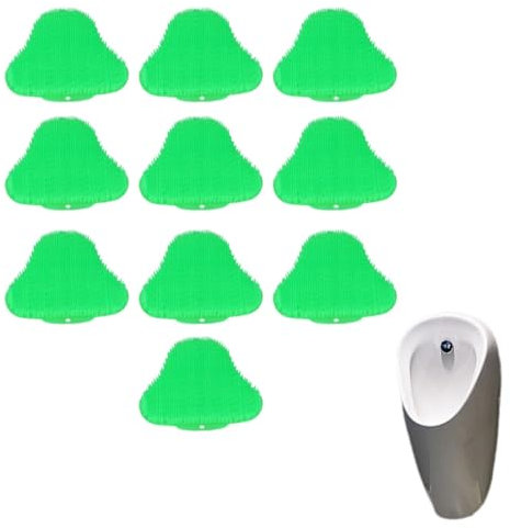 10 pièces désodorisant d'écran d'urinoir, tapis d'urinoir tampons d'urinoir anti-éclaboussures écran d'urinoir parfum écran d'urinoir pour hommes salle de bain