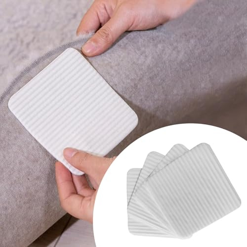 SIGANDG Teppich Antirutschunterlage Teppich,Teppichgreifer,4Stück