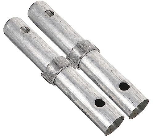 KONTONTY Perno Di Accoppiamento Per Impalcature 2 Pezzi Accessorio Zincato Con Fermo Design Robusto