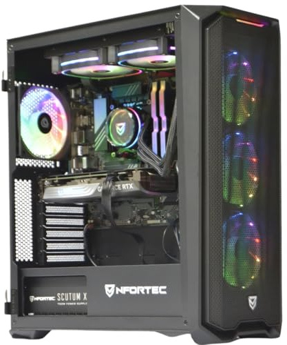 TrendingPC PC Gaming Intel Core I7 12700KF 12 x 5,00ghz • NVIDIA RTX 5060ti 8gb • 32gb RAM DDR4 • WiFi 6 y Bluetooth 5.2 • SSD m.2 1tb • Refrigeración Líquida 240mm • Windows 11 Pro • PC Gamer