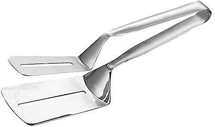 BEBEMOKO Pinza para Comida Inoxidable Multifuncional para Barbacoa Pan Filete y Ensaladas Resistente al y Antideslizante para Cocina y Buffet