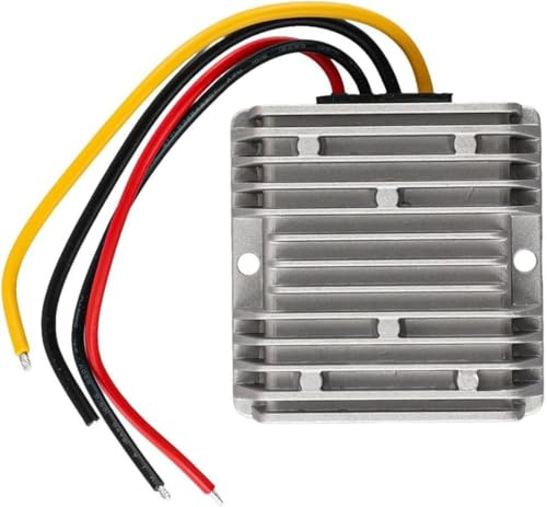 DC Boost Converter da 12 V a 48 V 3 A, convertitore di tensione stabilizzatore per mini router con alloggiamento in alluminio impermeabile IP67