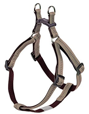 Nobby Geschirr Soft Grip, beige/Chocolate Brust: 50/72 cm, B: 20 mm, 1 Stück