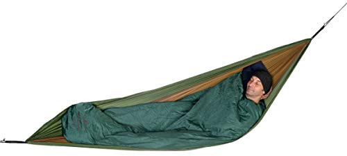 AMAZONAS Hängematten-Wärmeschutz von Oben: Topquilt für Ultraleicht-Hängematten bis 5 °C | Optimale Wärmeisolierung | Komfortabel und vielseitig einsetzbar | Ultraleicht mit nur 935 g