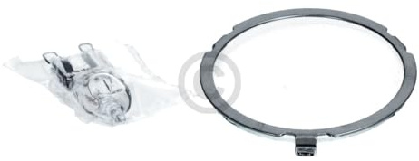 Halogenlampe kompatibel mit BOSCH 00629023 G9 20W mit Glasabdeckung und Metallring für Dunstabzugshaube