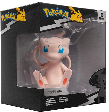 Pokémon MEW Select Vinyl Figure - 4-Inch Figure Made from Vinyl