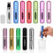Lanovuto 12 Pièces Vaporisateur Parfum Rechargeable, 5ml Flacon Parfum Vide, pour Voyage, Déplacements, Sac à Main