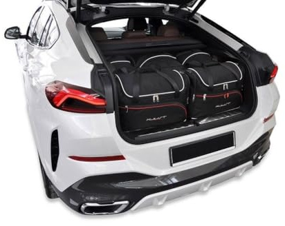 KJUST Dedizierte Kofferraumtaschen 5 stk kompatibel mit BMW X6 G06 2019+ CarBags