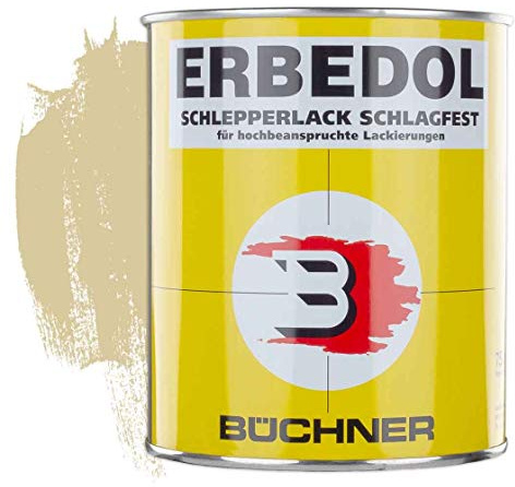 Schlepperlack | SCHLÜTER BEIGE | 0,75 l | restaurieren | Traktor | lackieren | Farbe | Trecker | Frontlader | Lack | Lackierung | Farbton | schnelltrocknend | deckend