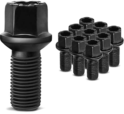 Frankberg 10x Radbolzen Radschraube Kompatibel mit 80 90 100 200 A1 A2 A3 A4 1976-Heute 447601139B