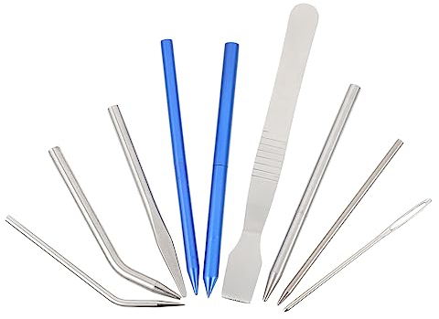 NUOBESTY Outil De Tissage Paracorde Bleu, Kit D’aiguilles Pour Bracelets Diy, Accessoires Créatifs Pour Amateur De Bricolage En Extérieur, Utilisation Manuelle, Présent Loisir Créatif
