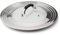 Universal-Topfdeckelabdeckung für alle 24,9 cm bis 32,6 cm Töpfe/Pfannen/Woks, Edelstahl und Glasdeckel mit hitzebeständigem Knauf