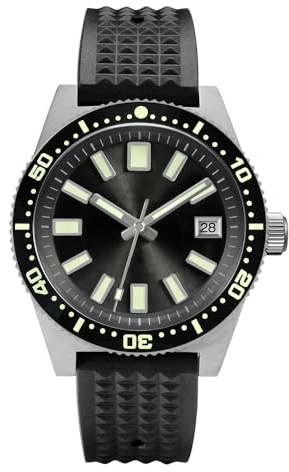 San Martin 62mas Taucheruhr, 40 mm, NH35, automatische mechanische Herrenuhr für Herren, voll leuchtend, wasserdicht