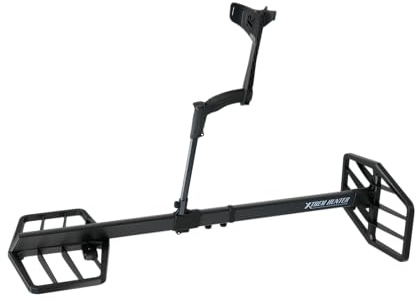 XP Metal Detectors XTREM Hunter - Tiefsuchender Metalldetektor mit FMF XTR115TX & XTR115RX Spulen, speziellem S-Teleskopgestänge & XTR-CASE115 speziellem XP Koffer (XTR-115E)