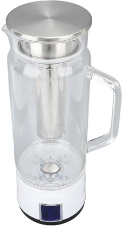 Máquina de Agua Rica en Hidrógeno, Interruptor Táctil de 1000 Ml Resistente Al Calor 1000-1500ppb Jarra Agua Hidrógeno Agarre Cómodo para el Hogar