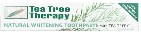 Tea Tree Therapy Natural Whitening Toothpaste, 3 Ounce
